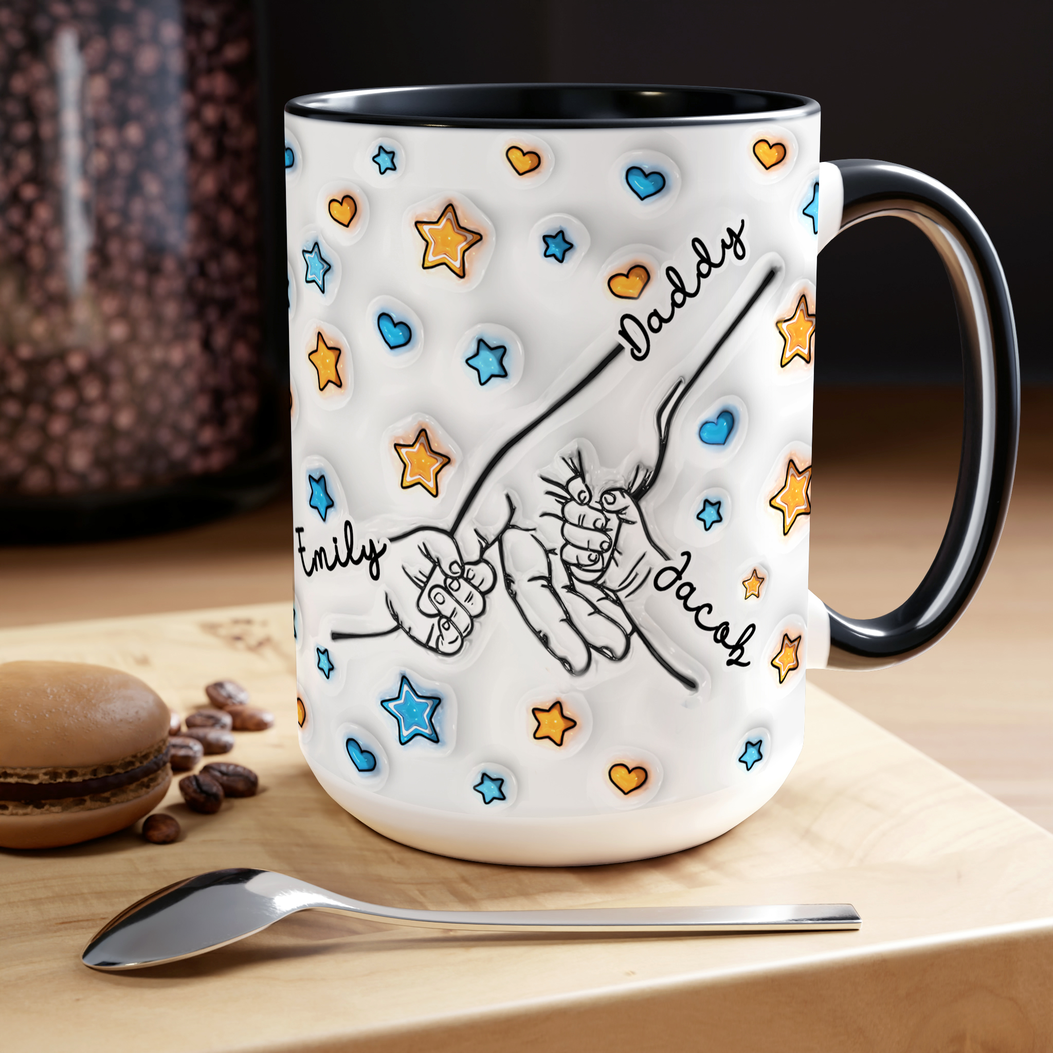 Personalised Daddy Mug - Father’s Day or Birthday Gift from Kids - Image 7