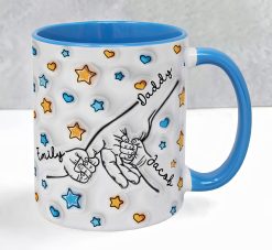 Personalised Daddy Mug - Father’s Day or Birthday Gift from Kids