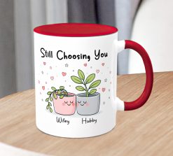 Alternative view of Personalised Couple Mug - Anniversary Gift