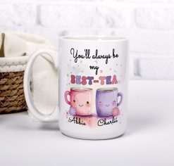 Alternative view of Personalised Best-Tea Mug - Friendship Gift for Best Friend - Bestie