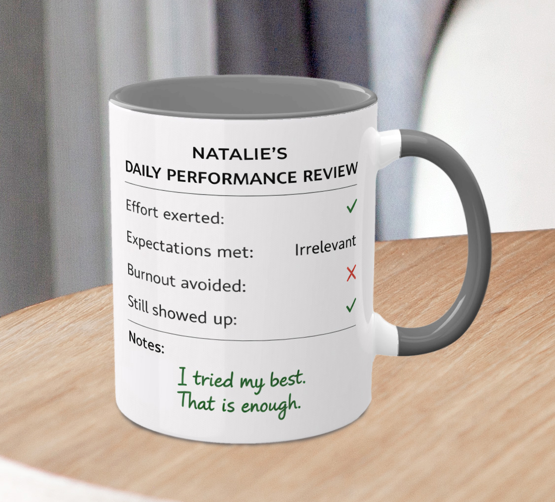Personalised Daily Performance Review Mug - Image 3