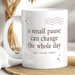 Mindful Coffee Mug – Cosy Self Care Gift for Tea Lovers