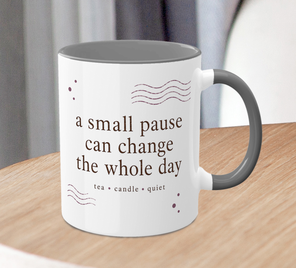 Mindful Coffee Mug – Cosy Self Care Gift for Tea Lovers - Image 3