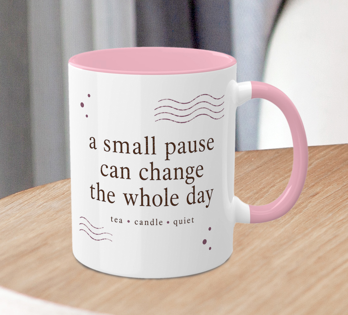 Mindful Coffee Mug – Cosy Self Care Gift for Tea Lovers - Image 4